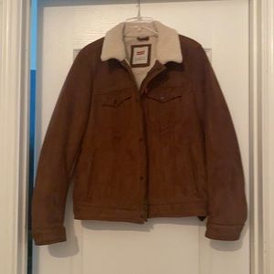 Levi Strauss, Brown Suede Jacket, Size Small